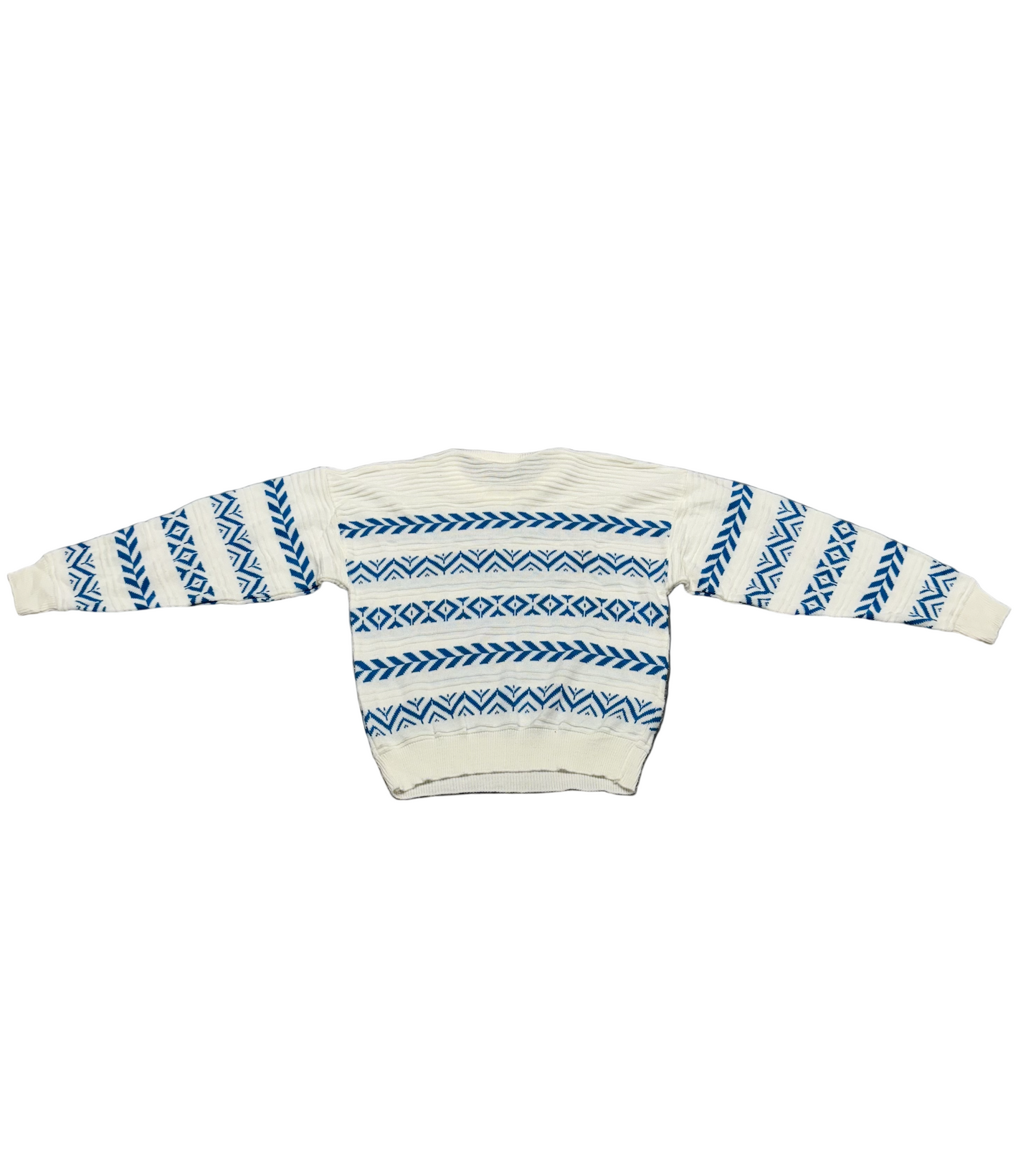 Blue & White Sweater (M)